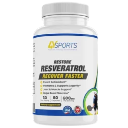 Resveratrol 600mg by 4YSports